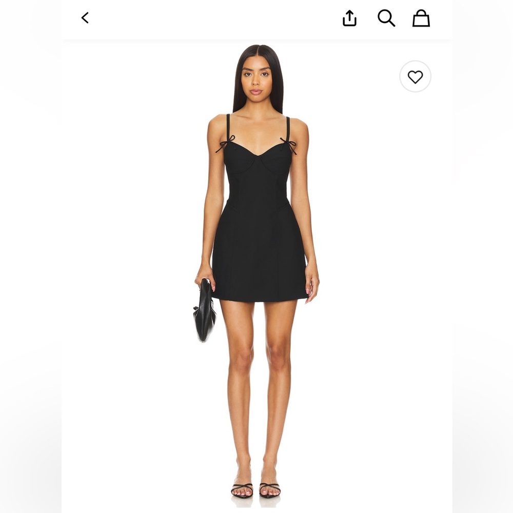 Cinq a Sept Felicia Mini Dress Black